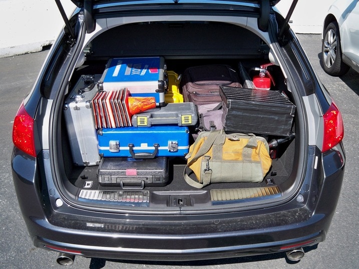 2011 Acura TSX Sport Wagon Long Term Road Test Cargo Space